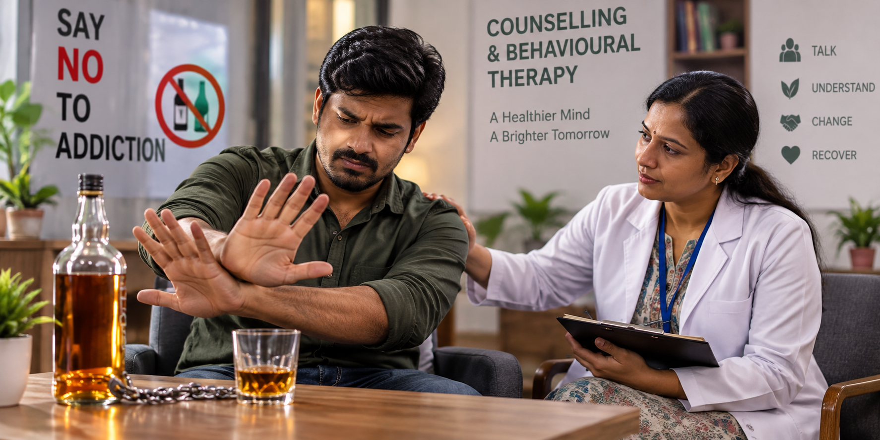 Family counselling and behavioural therapy session
